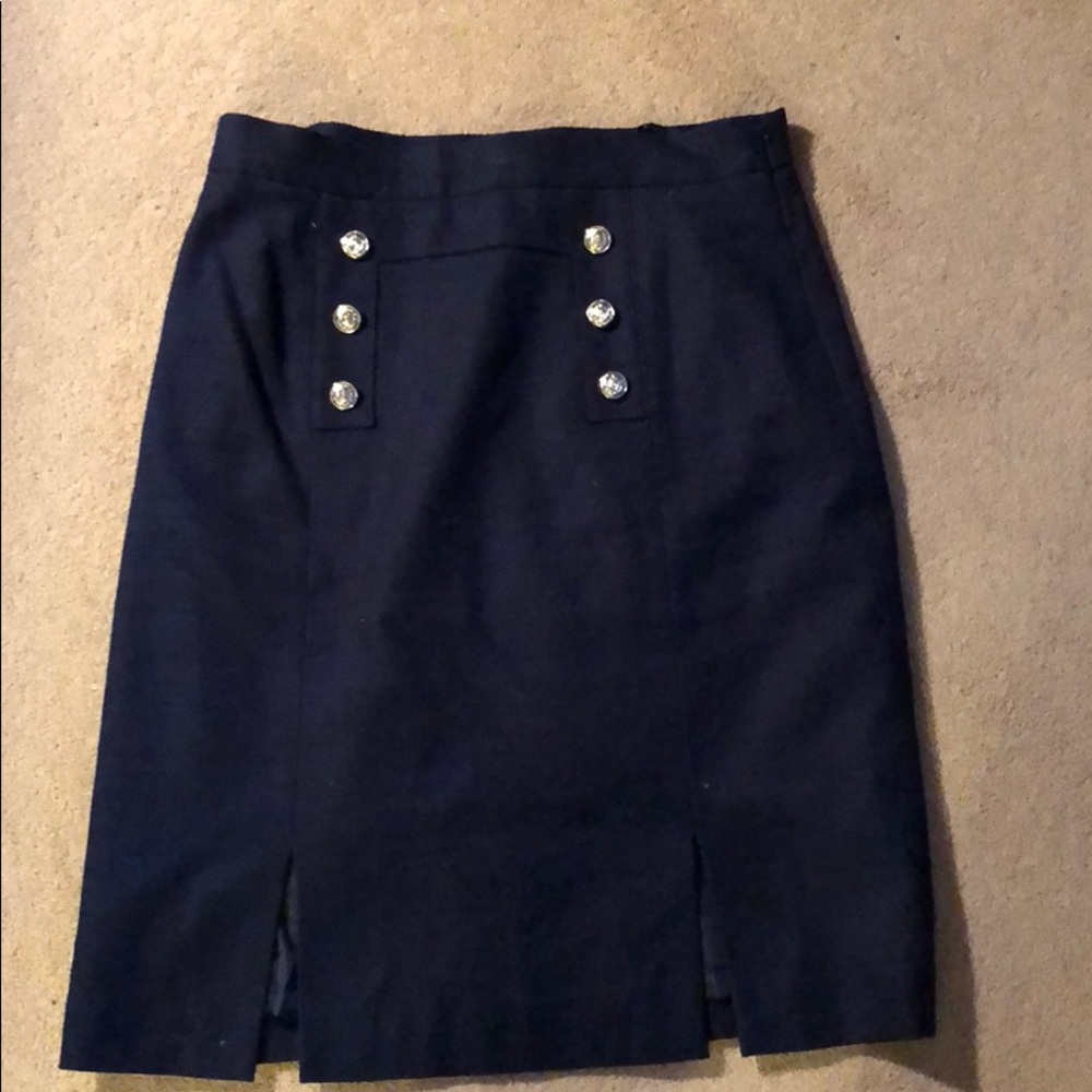 Women’s Tahari blue dress skirt